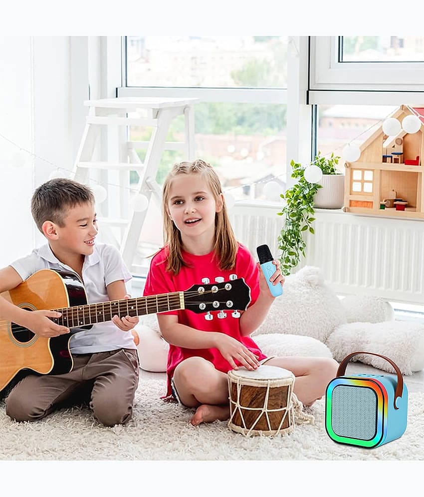 K12 Wireless Karaoke Dual Mic Speaker