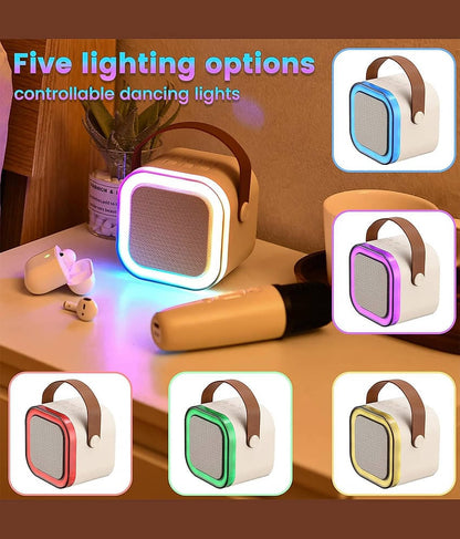 K12 Wireless Karaoke Dual Mic Speaker