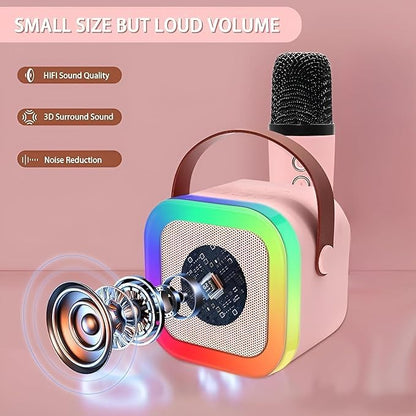 K12 Wireless Karaoke Dual Mic Speaker