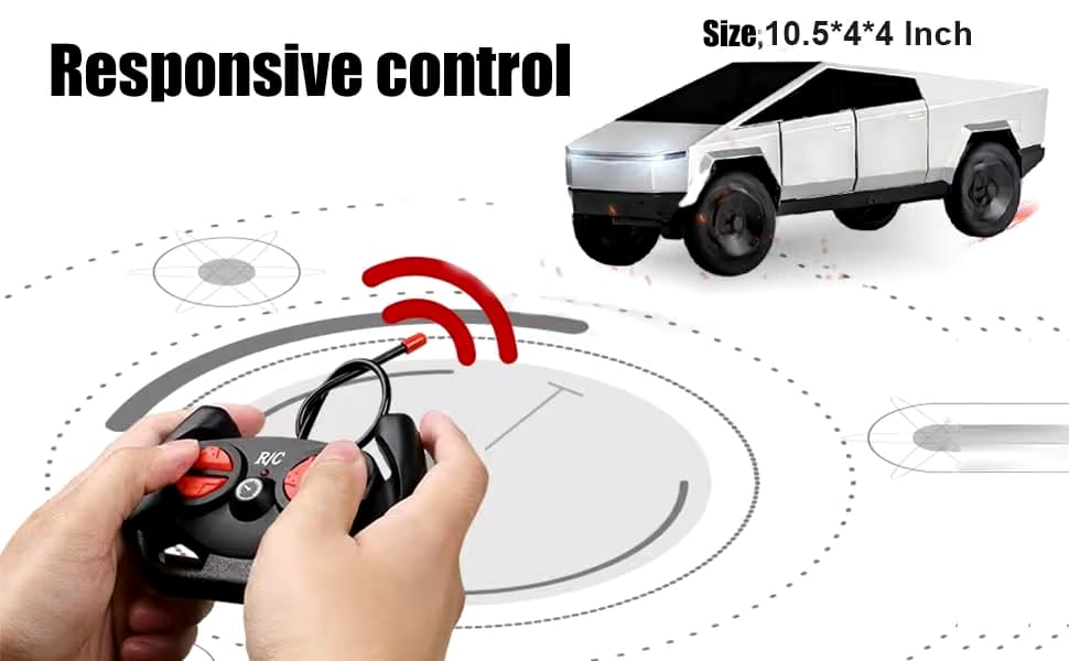 Cyber Truck Remote Control Car High Speed Racing Cybertruck